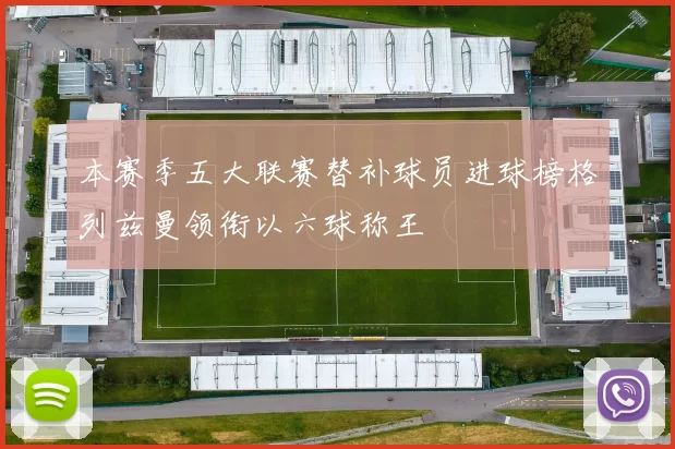 本赛季五大联赛替补球员进球榜格列兹曼领衔以六球称王